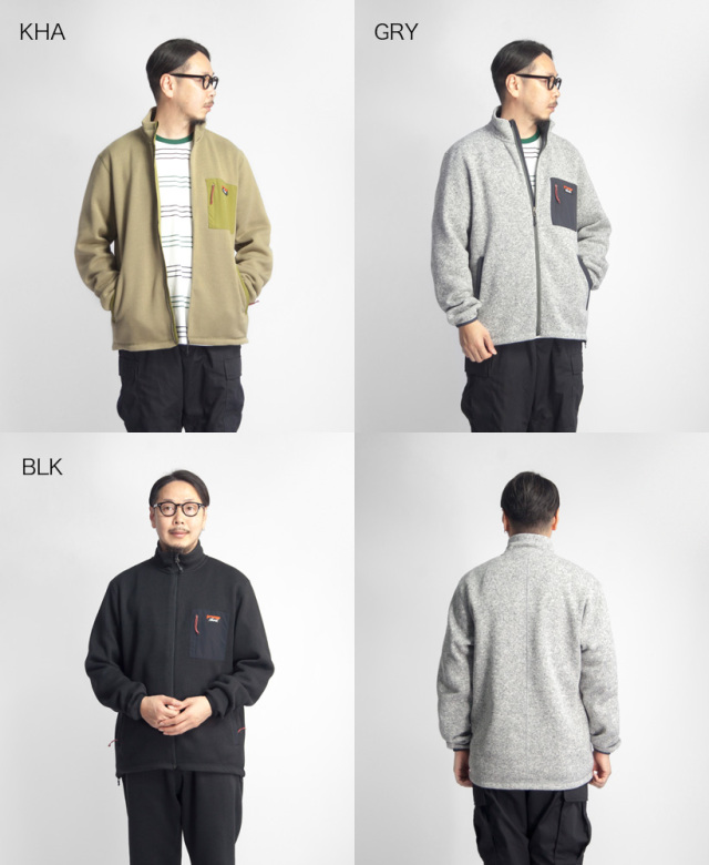 NANGA ナンガ ポーラテックフリースジップブルゾン セットアップ対応  