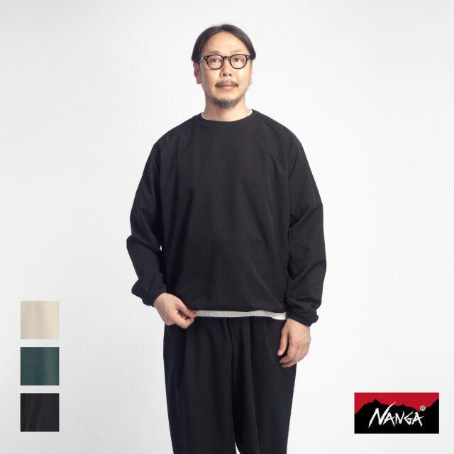 NANGA ナンガ DOTAIR COMFY L／S TEE ドットエアコンフィー 長袖T
