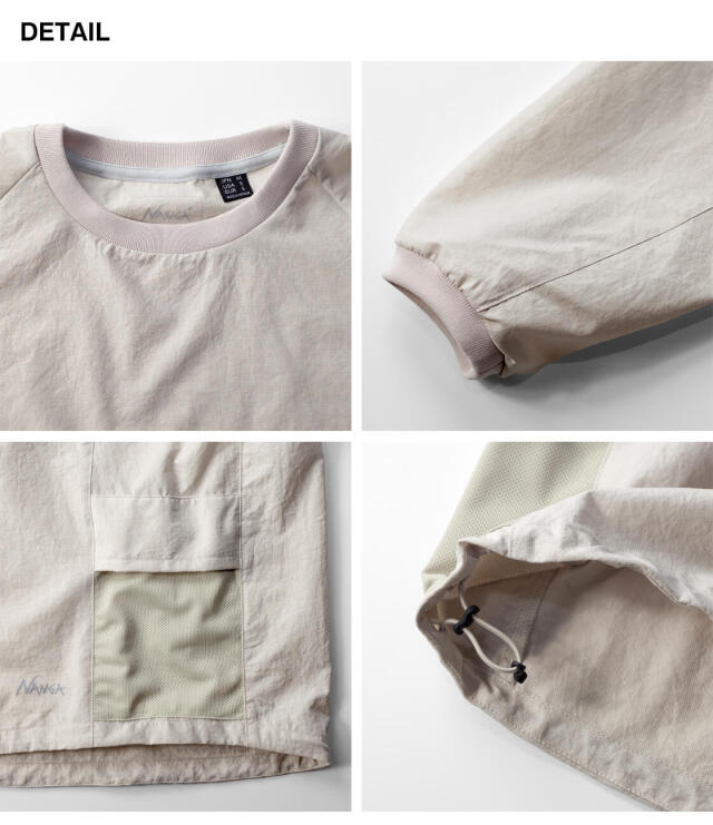 NANGA ナンガ DOTAIR COMFY L／S TEE ドットエアコンフィー 長袖T