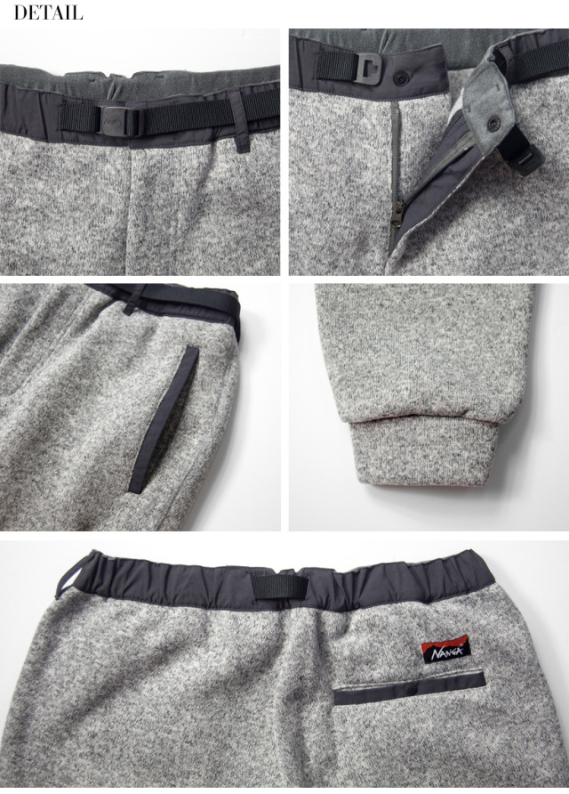 NANGA ナンガ ポーラテックフリースジョガーパンツ セットアップ対応