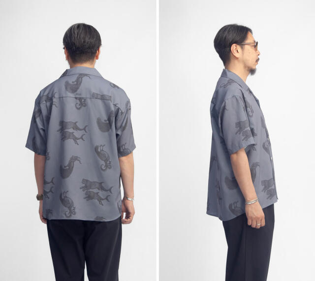NANGA ナンガ HOLI ホーリー サルーシャツ SALUD SHIRT オープンカラー