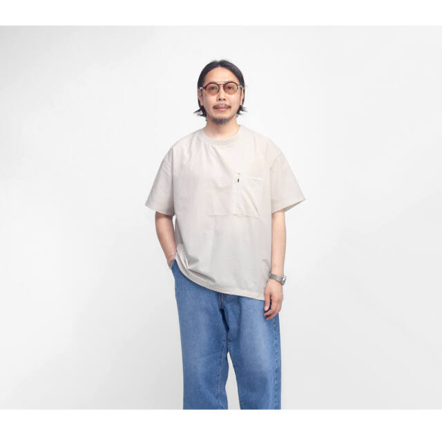 NANGA ナンガ DOTAIR COMFY TEE ドットエアコンフィーティー Tシャツ