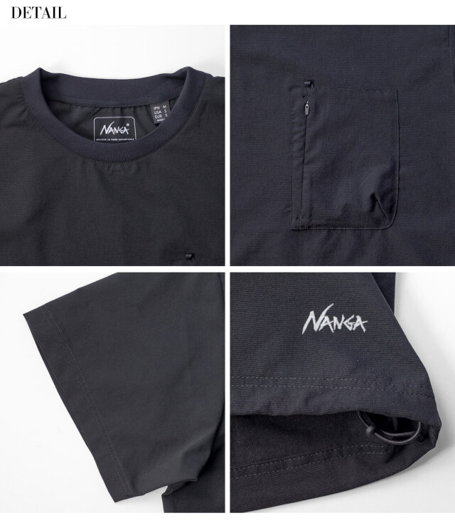 NANGA ナンガ DOTAIR COMFY TEE ドットエアコンフィーティー Tシャツ