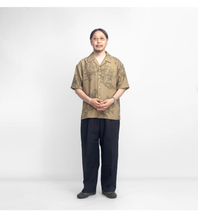 NANGA ナンガ HOLI ホーリー SALUD SHIRT サルーシャツ オープン