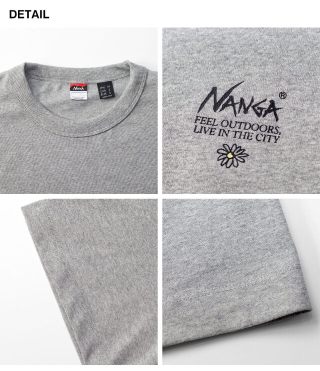 NANGA ナンガ エコハイブリッド ビンテージフラワー プリントTシャツ