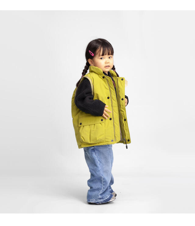 NANGA ナンガ HINOC ヒノック キッズ ダウンベスト 子供服