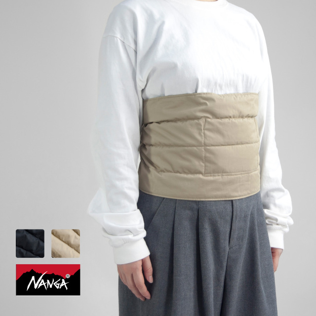 NANGA ナンガ コットンピーチ ダウンハラマキ 腹巻き はらまき