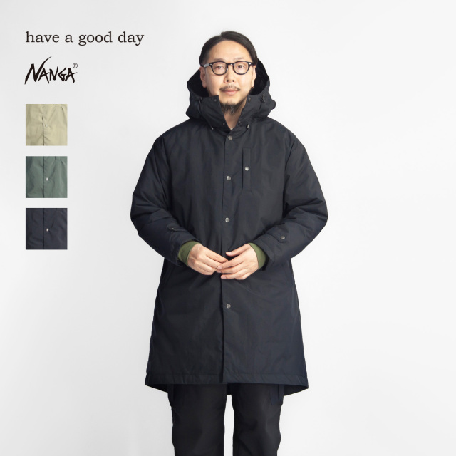 NANGA ナンガ ダウン have a good day ハブアグッドデイ フードダウン  