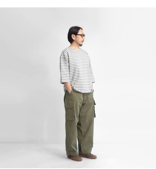 have a good day ルーズフィット長袖Tシャツ have a good day ハブアグッドデイ 引き揃え天竺 ルーズフィット