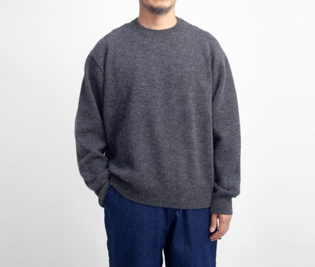 have a good day ハブアグッドデイ ブリティッシュウール クルーネック