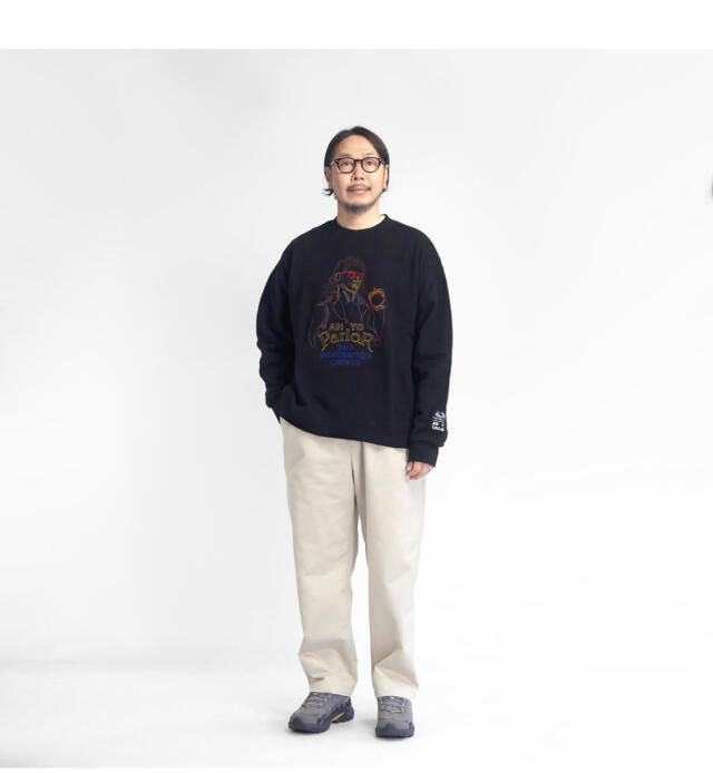 美品 have a good day T/C zip parker BLK 2 have a good day ハブアグッドデイ TCツイル リラックス