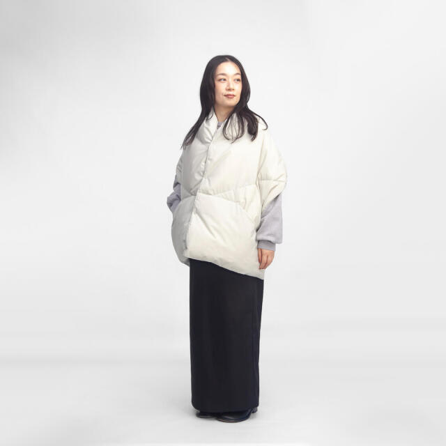 NANGA ナンガ ダウン ポンチョマフラー DOWN PONCHO MUFFLER レディース