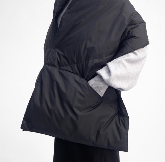 NANGA ナンガ ダウン ポンチョマフラー DOWN PONCHO MUFFLER レディース