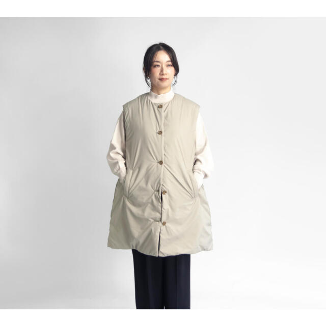 COMMENCEMENT コメンスメント NANGA ナンガ ノーカラーロングダウン