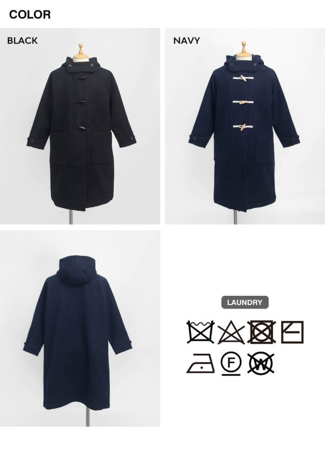 コメンスメント　COMMENCEMENT　日本製綿　デイリーコート 　ネイビー Commencement (コメンスメント) Dairy coat / デイリーコート