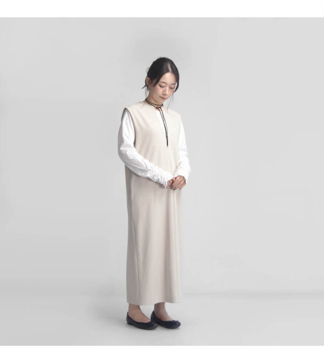 COMMENCEMENT コメンスメント 長袖カットソー ロンT ギャザー