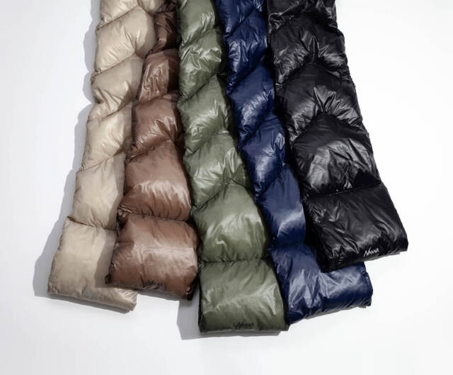 NANGA ナンガ ポータブルダウンマフラー メンズ