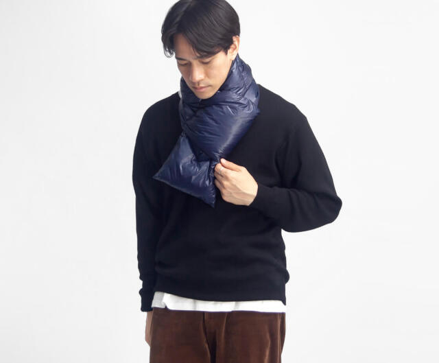 NANGA ナンガ ポータブルダウンマフラー メンズ