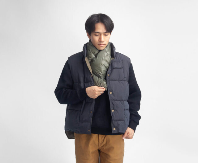 NANGA ナンガ ポータブルダウンマフラー メンズ NANGA ナンガ ポータブルダウンマフラー メンズ