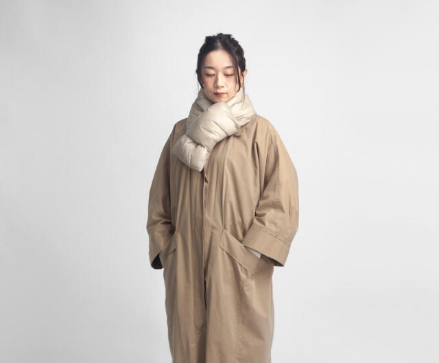 NANGA ナンガ ポータブルダウンマフラー メンズ