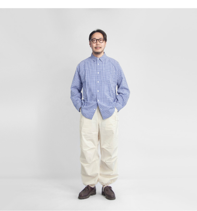 メンズウェア Nao Hiro H.UNIT エイチユニット コーマウェザー M51 カーゴパンツ 日本製