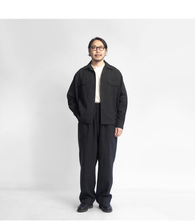 HUNIT エイチユニット チェック シャツジャケット サイズ3 【即完品】 H.UNIT STORE LABEL エイチユニット ツイルチェック ワーク