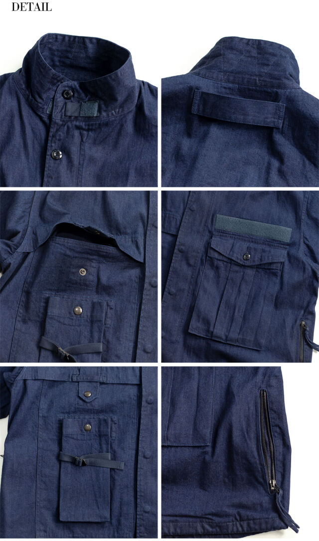 MOBTARIA モブタリア M72 デニム フィールドジャケット 日本製  