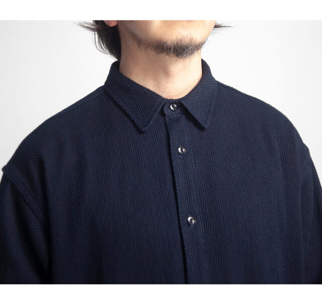 Japan Blue jeans 刺子シャツ サイズM ジャパンブルージーンズ JAPAN BLUE JEANS ジャパンブルージーンズ インディゴ刺し子