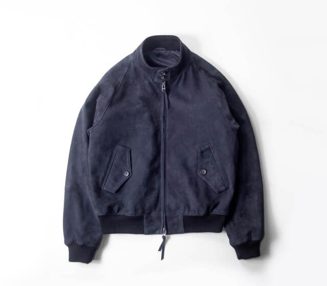 Harriss ハリス ゴートスエード G9 ハリントンジャケット レザー 本革