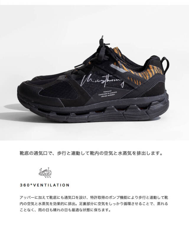 MOISTHROUGH360 モイスルー360 VENTIRIS ZB ウォータープルーフ