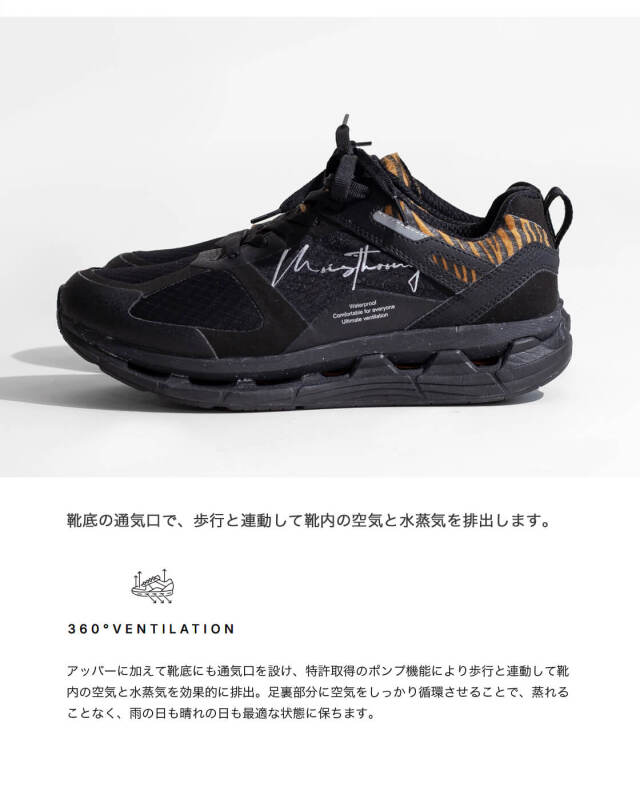 MOISTHROUGH360 モイスルー360 VENTIRIS ZB ウォータープルーフ