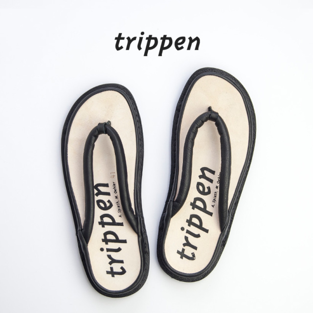 trippen トリッペン ZORI トング レザーサンダル 草履 メンズ 