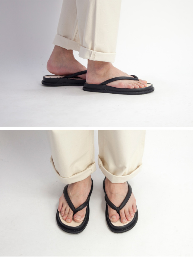 trippen トリッペン ZORI トング レザーサンダル 草履 メンズ 