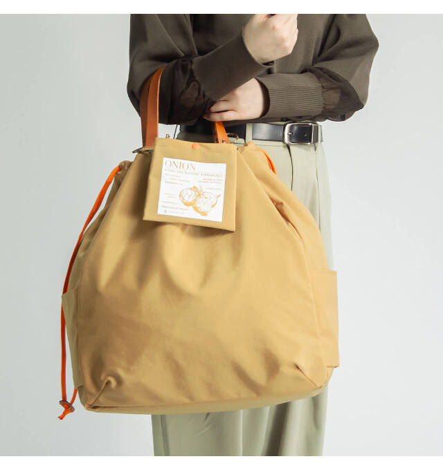 CIE シー ナイロン100% EARTHY TOTEBAG-L 2WAY アーシートートバッグ