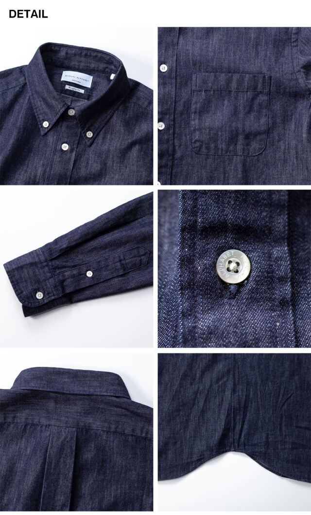 ＜AEWEN MATOPH＞PLボタン ボウタイ デニムシャツ crie conforto（クリーコンフォルト）】大人のDenim Style 2025 SPRING