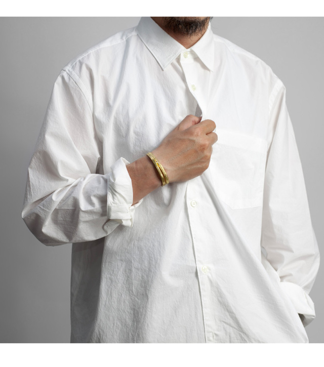 ESPERANTO エスペラント 真鍮 ダブルバングル 2連 ブレスレット 日本製