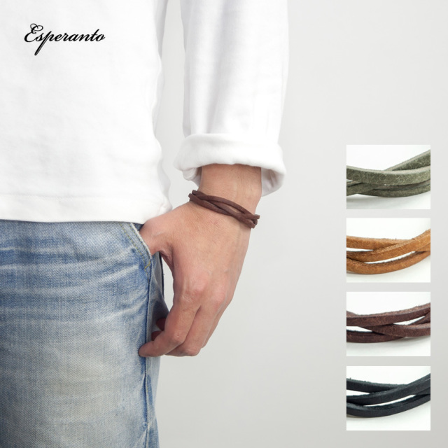 Ermenegildo Zegna レザーブレスレット イタリア製 ERMENEGILDO ZEGNA intrecciato leather bracelet | NOIR ONLINE