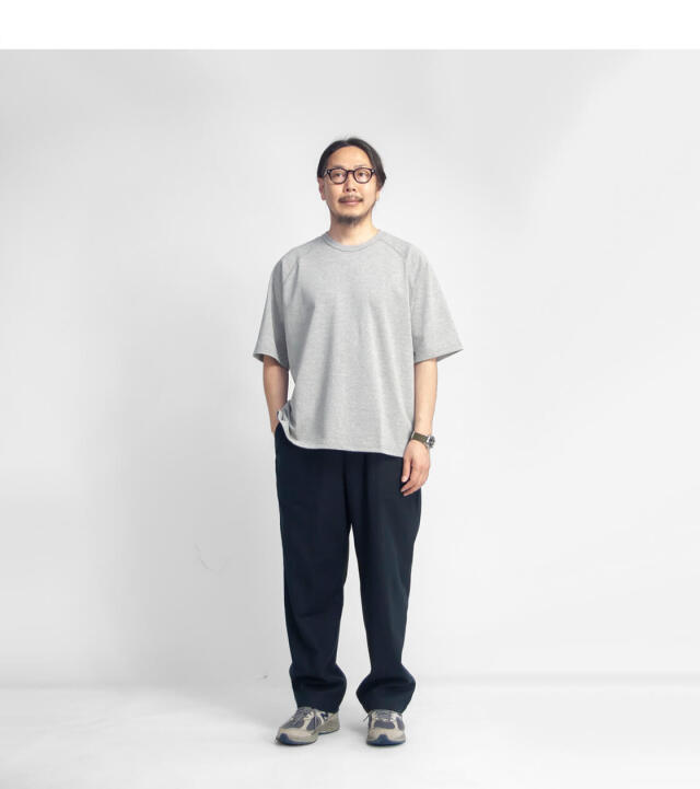 MANUAL ALPHABET マニュアルアルファベット 引き揃えMVS天竺 ラグランT