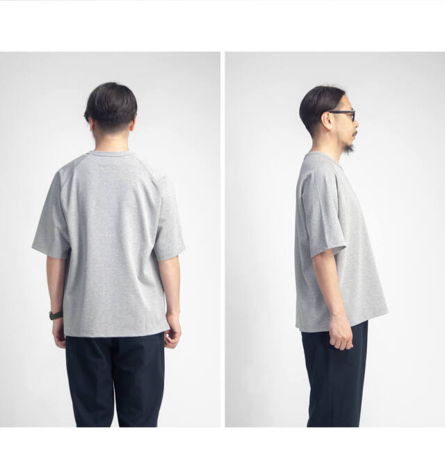 MANUAL ALPHABET マニュアルアルファベット 引き揃えMVS天竺 ラグランT