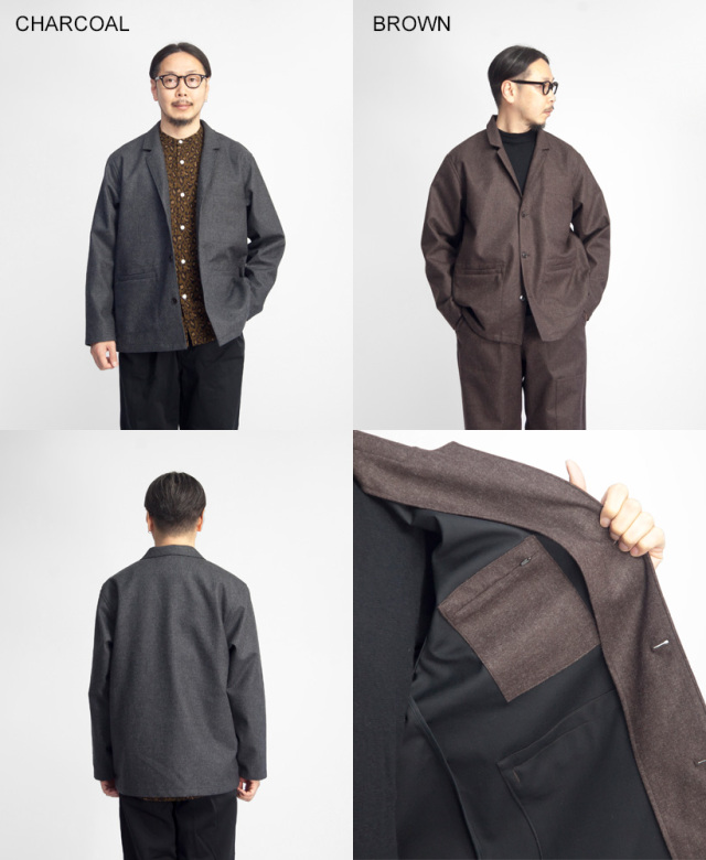 ALPHABET CLUB チェック柄ジャケット ALPHABET CLUB チェック柄ジャケット