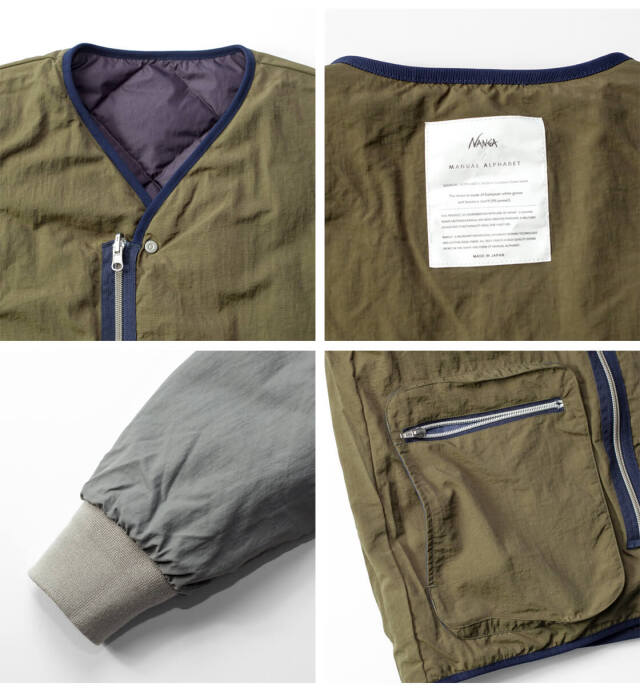 【Manual Alphabet】極美品　サージカルベスト 3 日本製 NANGA×MANUAL ALPHABET EXPLORER DOWN VEST – MANUAL ALPHABET ONLINE