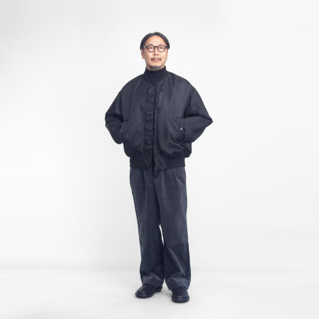 MANUAL ALPHABET マニュアルアルファベット MA-1 ノワール フライト