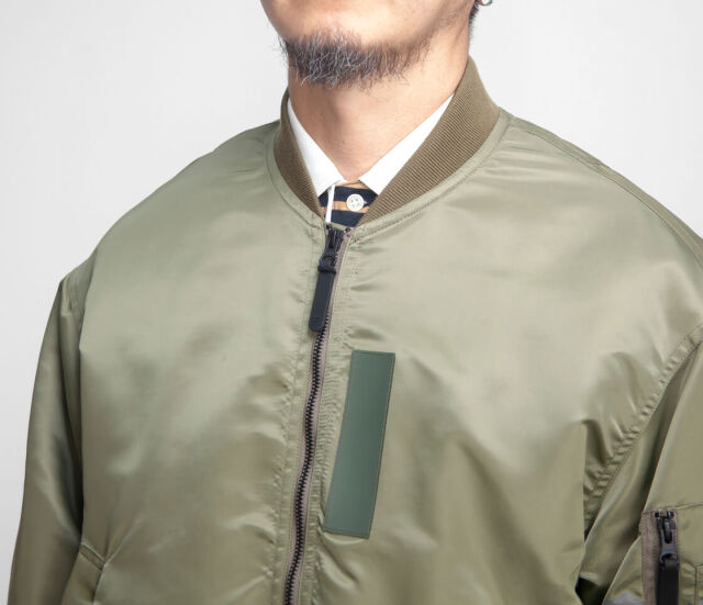 MANUAL ALPHABET マニュアルアルファベット MA-1 ノワール フライト