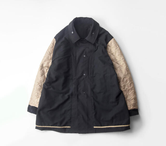 MANUAL ALPHABET マニュアルアルファベット コーデュロイ襟 ナイロン