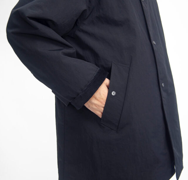 MANUAL ALPHABET マニュアルアルファベット コーデュロイ襟 ナイロン