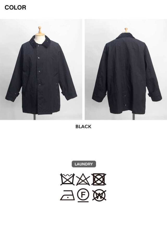 MANUAL ALPHABET マニュアルアルファベット コーデュロイ襟 ナイロン