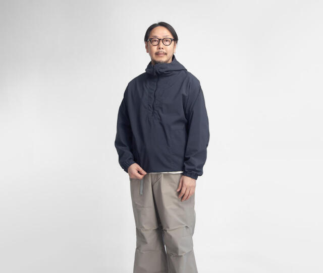 ”MANUAL ALPHABET マニュアルアルファベット　パーカー　3 L MANUAL ALPHABET マニュアルアルファベット ミックスダイ ナイロン