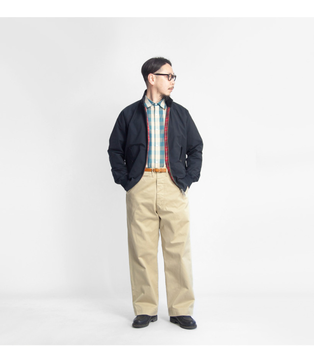 MANUAL ALPHABET マニュアルアルファベット ウエポン M-43 チノパンツ