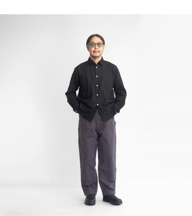 【新品特価】Manual Alphabet ノーカラーJKT　ブラック(M) 新品特価】Manual Alphabet ノーカラーJKT ブラック(M)
