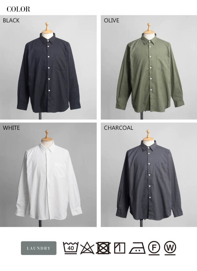 【新品特価】Manual Alphabet ノーカラーJKT　ブラック(L) MANUAL ALPHABET マニュアルアルファベット コットンサージ